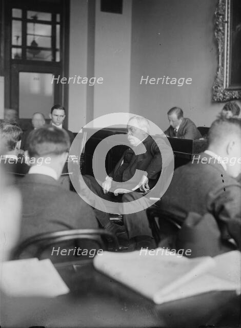 T.A. Gillespie on Stand, 1915. Creator: Bain News Service.