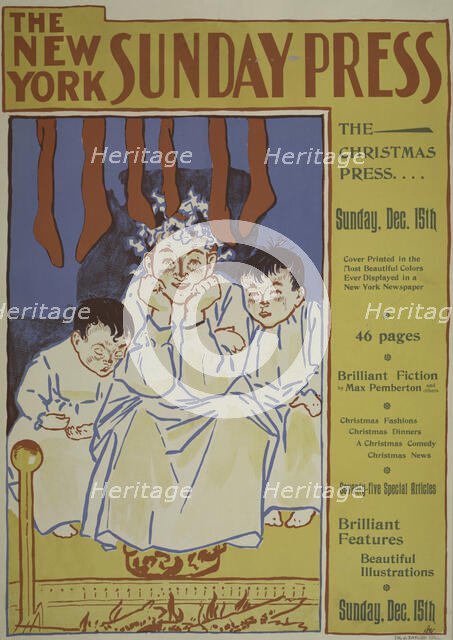 The New York Sunday press. Sunday, Dec. 15th. 1895, c1893 - 1897. Creator: Unknown.