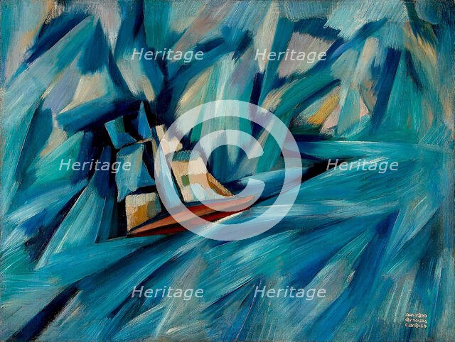 The sloop, c1915. Creator: Souza-Cardoso, Amadeo de (1887-1918).