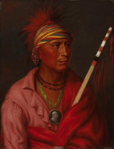 No Heart (Nan-che-ning-ga), 1837. Creator: Charles Bird King.