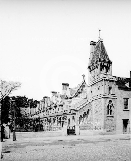 Powell Almshouses, Church Gate, Fulham, London, c1870-1900. Artist: York & Son