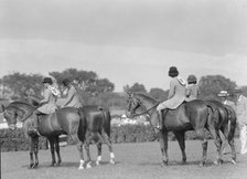 East Hampton horse show, 1934. Creator: Arnold Genthe.