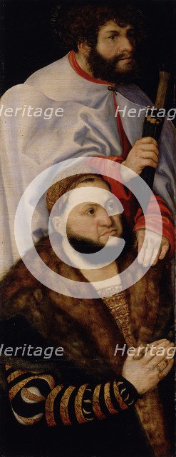 Altarpiece of the Virgin, or so-called Princes' Altarpiece (left wing), c. 1510.