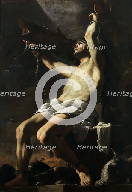 Saint Sebastian, 1655-1657. Creator: Preti, Mattia (1613-1699).