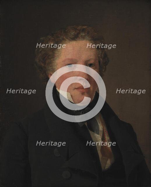 The Actor Christoffer Hvid, 1825-1827. Creator: Wilhelm Bendz.