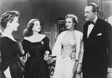 Scene from 'All About Eve', Twentieth Century Fox film, 1950. Artist: Joseph L Mankiewicz