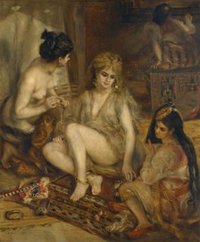 Parisiennes in Algerian Costume (Harem), 1872. Artist: Renoir, Pierre Auguste (1841-1919)