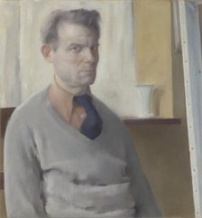 Self Portrait, 1941. Creator: Pieter Rottie.