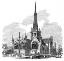 St. Nicholas Church, Great Yarmouth, lately restored, 1864. Creator: Unknown.
