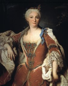 Isabel de Farnesio (1692-1766), second wife of Felipe V.