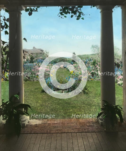 Dr. Frederick Kellogg Hollister house, Lily Pond Lane, East Hampton, New York, c1915. Creator: Frances Benjamin Johnston.