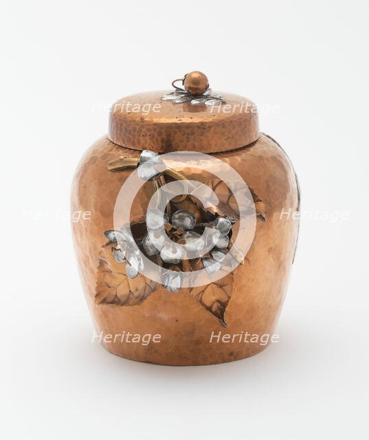 Tea Cannister, 1881/95. Creator: Gorham Manufacturing Company.