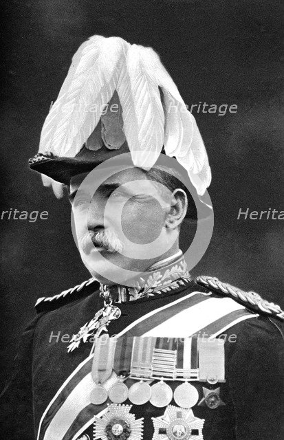 Field Marshal Sir John DP French, British soldier, First World War, 1914. Artist: Gale & Polden