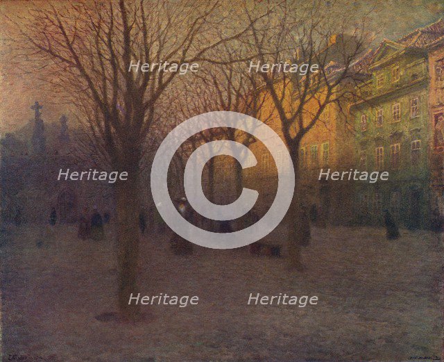 Ostrov Kampa, Prague, c1879-1906, (1906). Artist: Vaclav Jansa