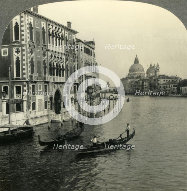 'The Grand Canal, Venice, Italy', c1930s. Creator: Unknown.