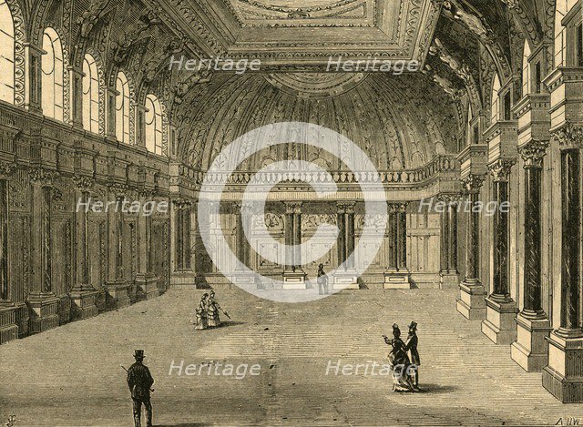 'Interior of Drapers' Hall', 1897. Creator: Unknown.