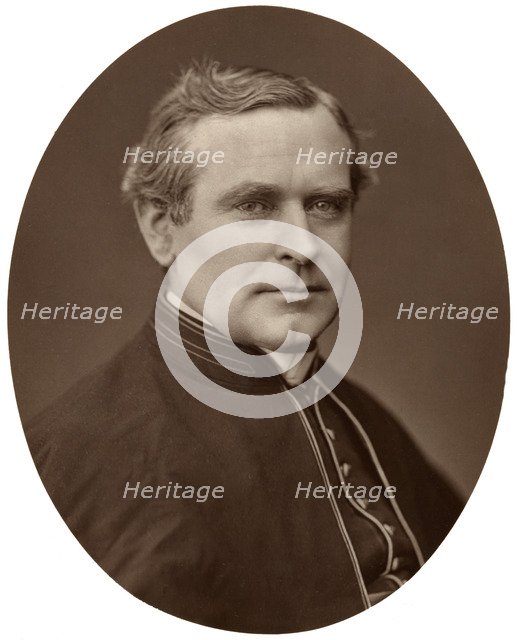 Right Rev Monsignor Capel, DD, Rector of the Catholic University College, 1876.Artist: Lock & Whitfield