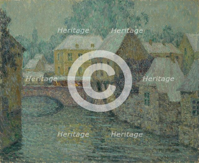 Neige (Snow), 1917. Creator: Le Sidaner, Henri (1862-1939).