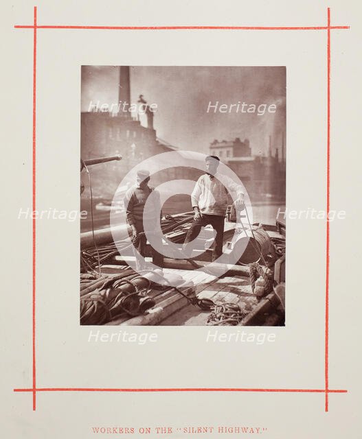 Workers on the "Silent Highway", 1877. Creator: John Thomson.