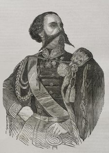 Victor Emmanuel II, (1820-1878), Last King of the Kingdom of Sardinia (1849-1861) and the..., 1871.  Creator: Unknown.