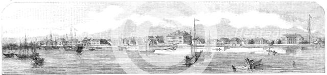 Shanghae, from an original sketch, 1854. Creator: Unknown.