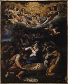 The Adoration of the Shepherds, ca. 1597. Creator: Carracci, Annibale (1560-1609).