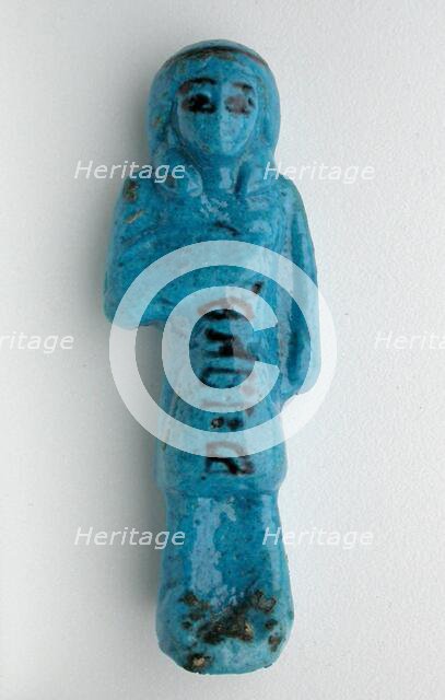Shabti, Overseer of Tchenetipet, Egypt, Third Intermediate Period, Dynasty 21 (1069 BCE-945 BCE). Creator: Unknown.