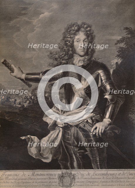 Francois Henri de Montmorency-Boutteville, Duke of Luxembourg, French general, c17th century (1894). Artist: Cornelis Vermeulen.