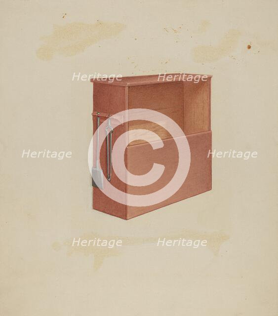 Wood Box, c. 1936. Creator: Lawrence Foster.