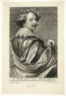 Anthony van Dyck, c. 1635. Creator: Lucas Vorsterman.