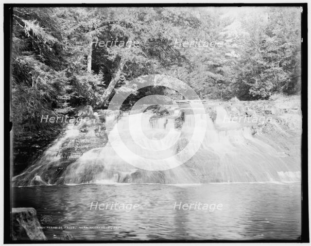 Paradise Falls, near Henryville, Pa., c1900. Creator: Unknown.