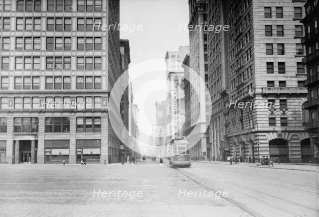 4th Ave. N.Y.C. looking north, between c1910 and c1915. Creator: Bain News Service.
