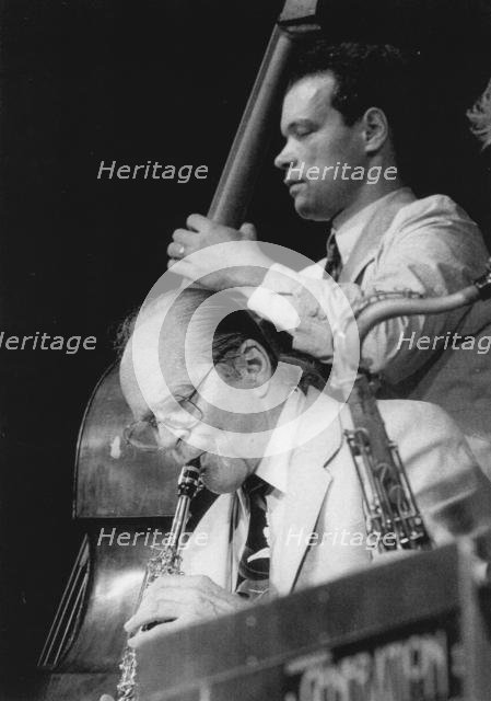 John and Alec Dankworth, Brecon Jazz Festival, Wales, 1995. Creator: Brian Foskett.