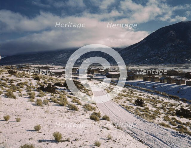 Questa, Taos Co., New Mexico, 1943. Creator: John Collier.