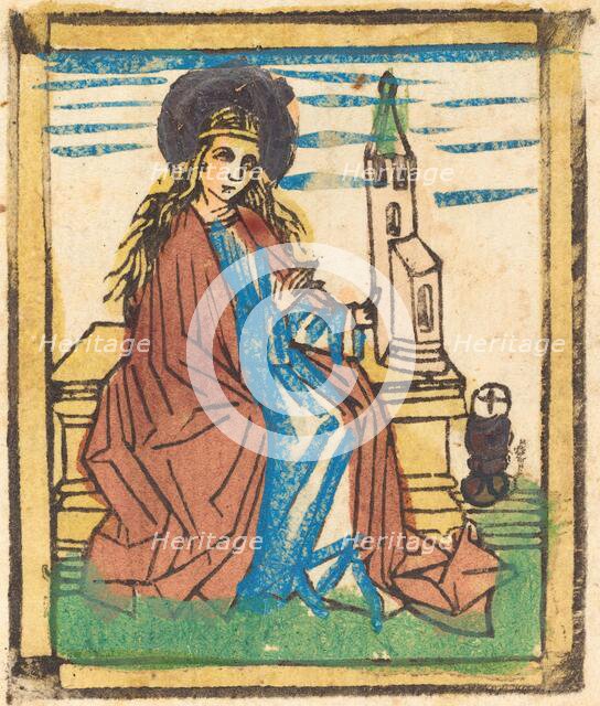 Saint Barbara, 1460/1470. Creator: Unknown.