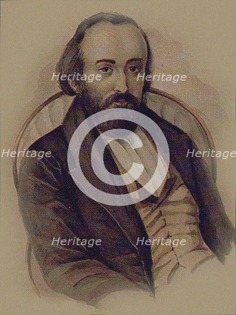 Mikhail Vasilyevich Butashevich-Petrashevsky (1821-1866), 1840s.