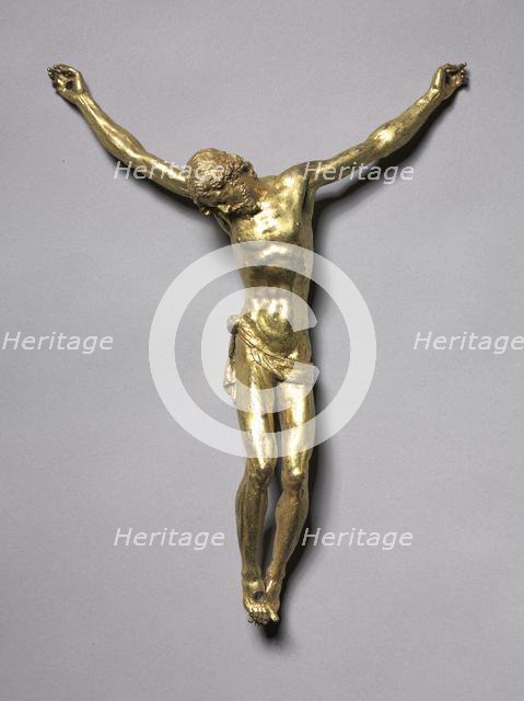 Crucified Christ, 1600s or 1700s. Creator: Giambologna (Flemish, 1529-1608), cast after a model by.