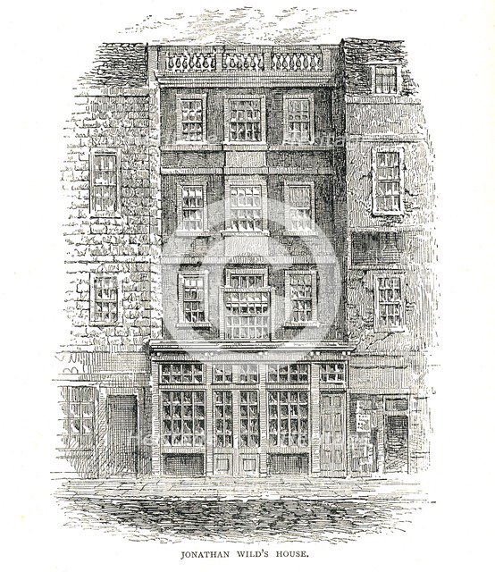 Jonathan Wild's House, 1878. Artist: Unknown