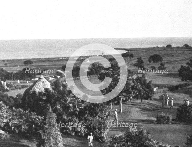 ''Le Victoria-Nyanza vu d'Entebbe; Le Nord-Est Africain', 1914. Creator: Unknown.