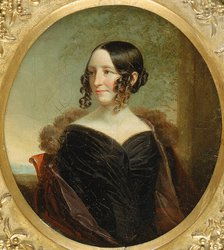 Portrait of a New York Lady, ca. 1840. Creator: George Linen.