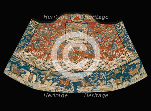 Buddhist Monk's Cape (Incomplete), China, Qing dynasty (1644-1911), 1650/1700. Creator: Unknown.