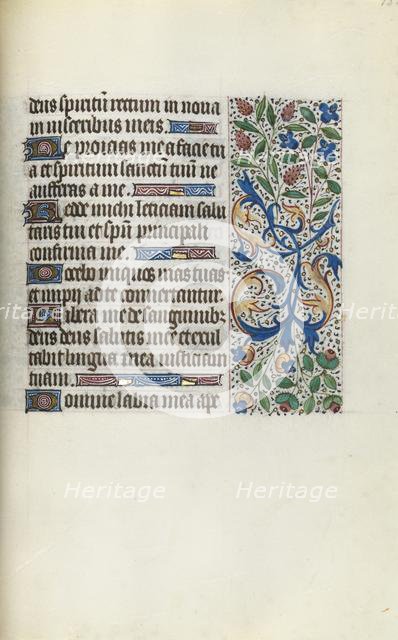Book of Hours (Use of Rouen): fol. 135r, c. 1470. Creator: Master of the Geneva Latini (French, active Rouen, 1460-80).
