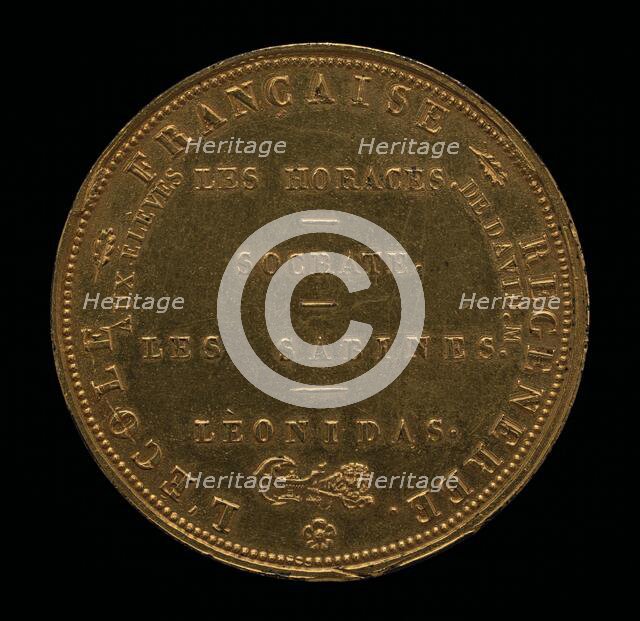 Inscription [reverse], 1819. Creator: Auguste François Michaut.