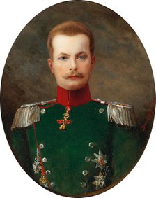 Portrait of Duke Maximilian Emanuel in Bavaria (1849-1893). Creator: Bruck, Lajos (1846-1910).