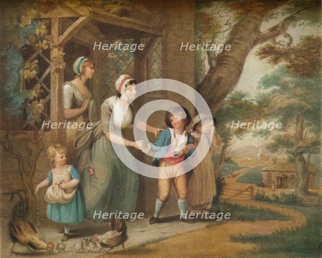 'Going To School', c19th century. Artist: Charles Turner.