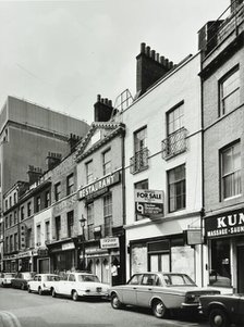 14-19 Lisle Street, Westminster LB, London: front elevations, 1975. Creator: Unknown.