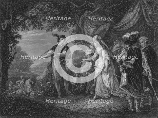 Act IV Scene i from Love's Labour Lost, c19th century. Artist: Unknown.