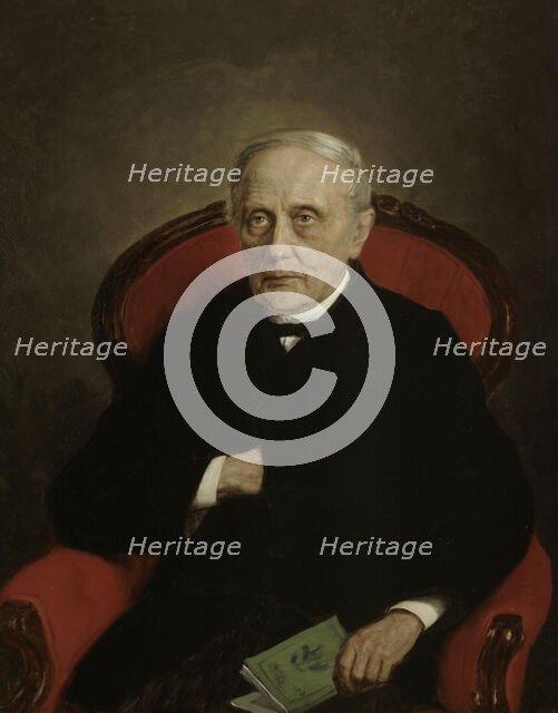 Portrait of Nils Henrik Pinello, 1875. Creator: August Fredrik Ahlstedt.