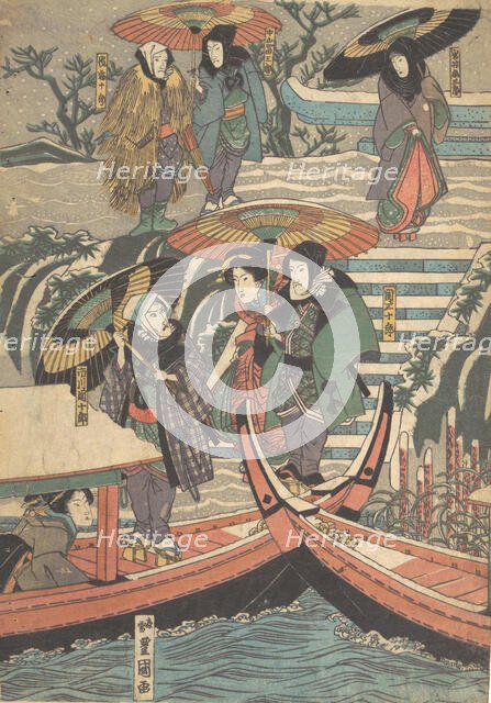 Print, 19th century., 19th century. Creator: Utagawa Kunisada.