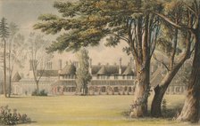 'His Majesty's Cottage, as seen from the Lawn', 1823. Creator: Unknown.